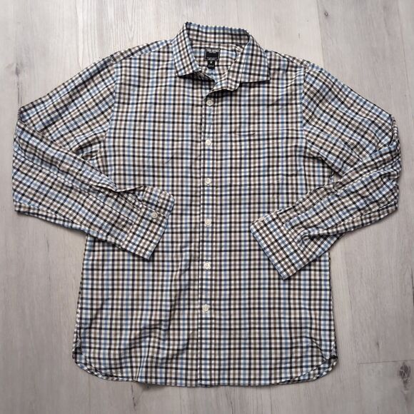 Todd Snyder Shirt Men's Medium Multi Color Check Long Sleeve Todd Snyder Shirt - Picture 1 of 5
